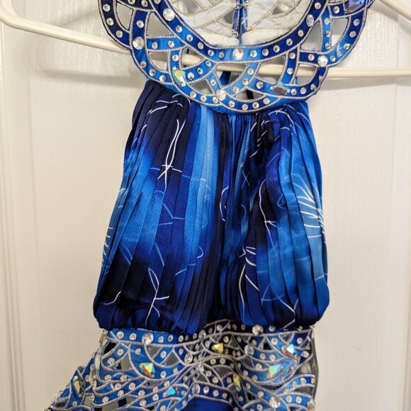 New Cachet blue gown, size XS - Picture 4 of 5